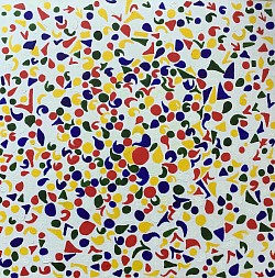 40 x 40 oil on canvas board Honorable Mention TERAVARNA Art Gallery 6th Color 2023 £100